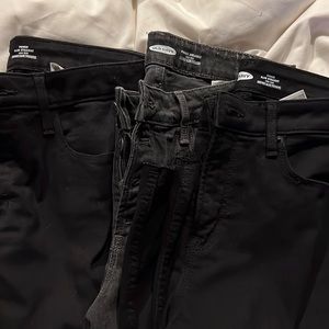 3 pairs Old Navy Power Slim Straight- sz 12